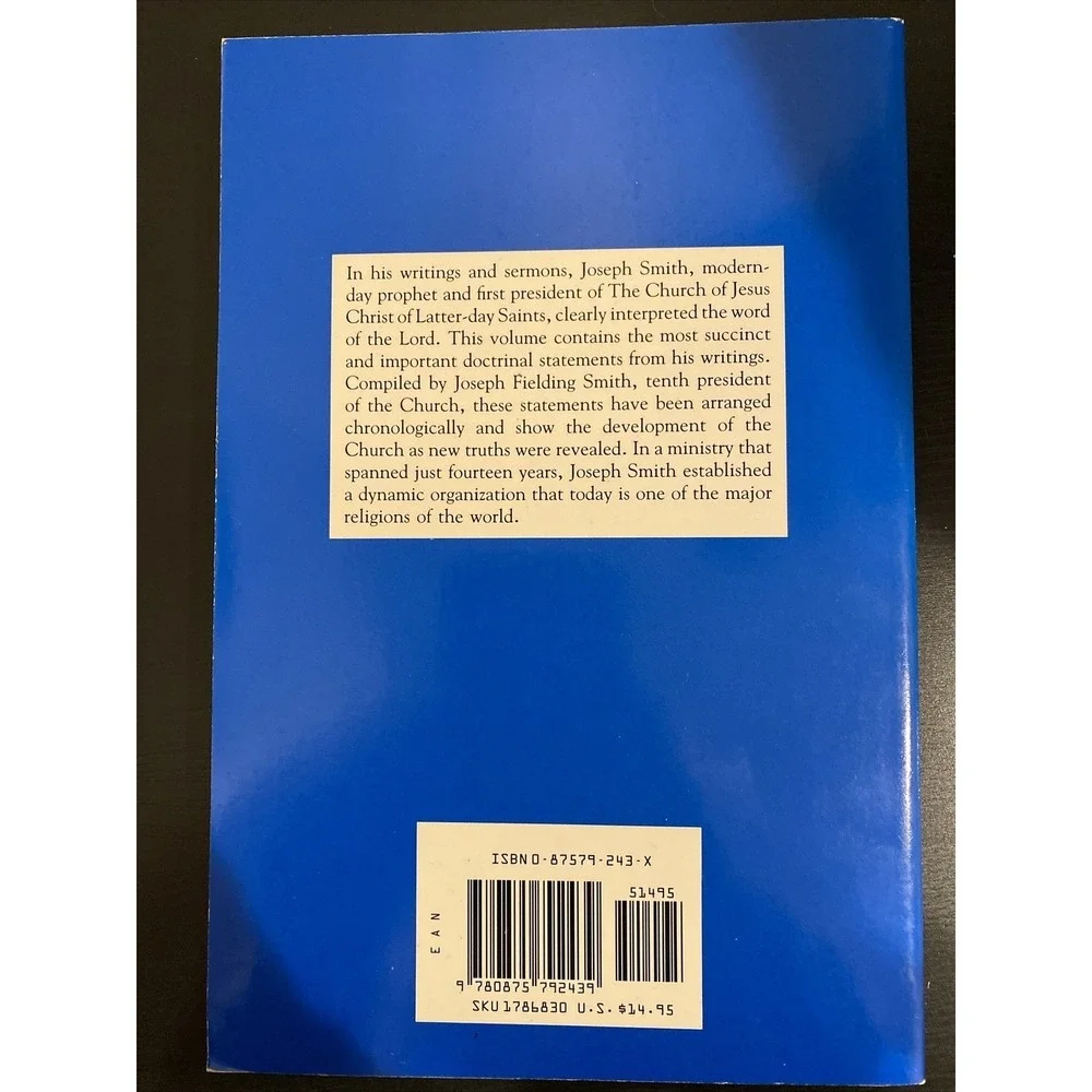 Teachings of the Prophet Joseph Smith - Paperback Smith, Joseph F. - Very Good